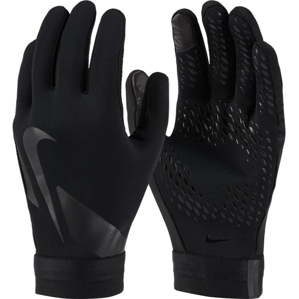 Nike HyperWarm Academy Field Player Gloves Black/Black - Best Buy Soccer