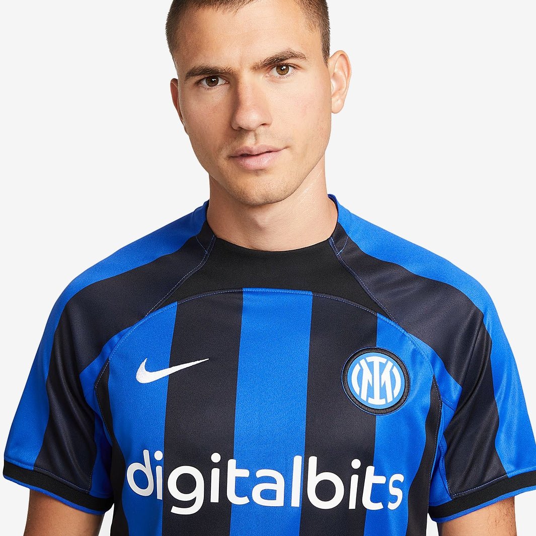 Nike Inter Milan Home Jersey 22 - Black/Blue - Best Buy Soccer