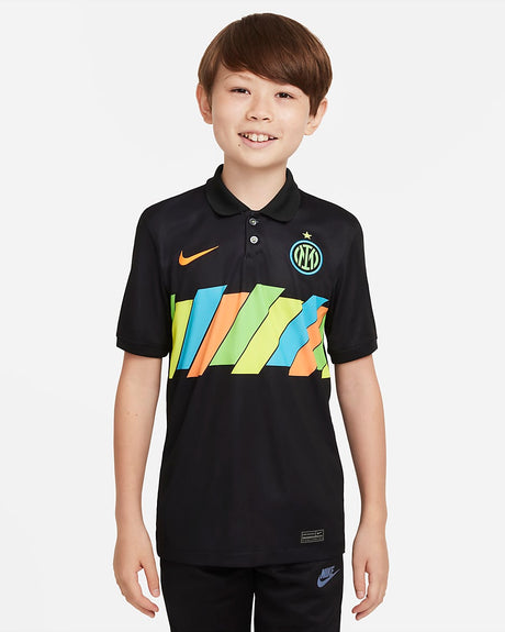 Nike Inter Milan Third Youth Jersey 22 - Black/Orange - Best Buy Soccer