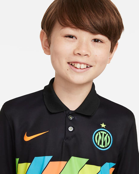Nike Inter Milan Third Youth Jersey 22 - Black/Orange - Best Buy Soccer