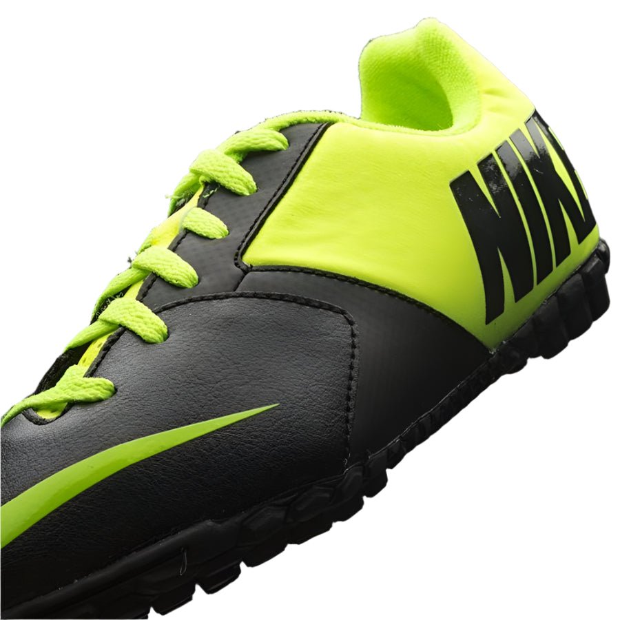 Nike JR Bomba II TF Turf Soccer Cleats - Black/Electric Green/Volt - Best Buy Soccer