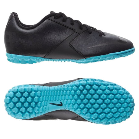 Nike JR Bomba II TF Turf Soccer Cleats - Black/Gamma Blue - Best Buy Soccer