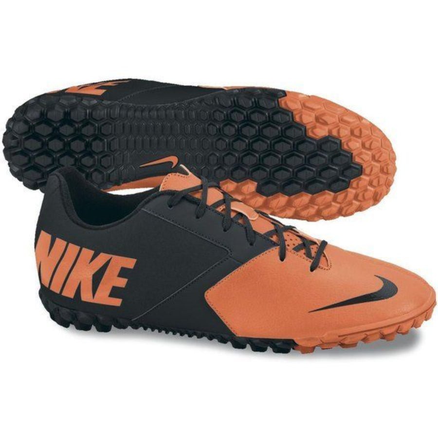 Nike JR Bomba II TF Turf Soccer Cleats - Orange/Black - Best Buy Soccer
