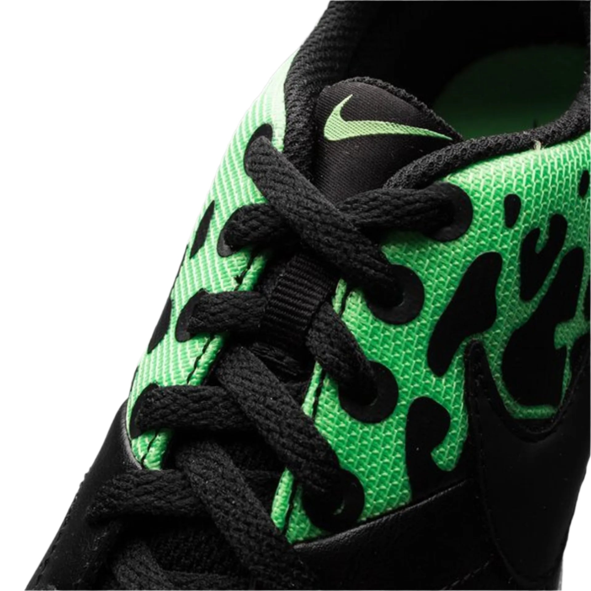 Nike JR Elastico II Indoor Soccer Shoes - Black/Neo Lime/White - Best Buy Soccer