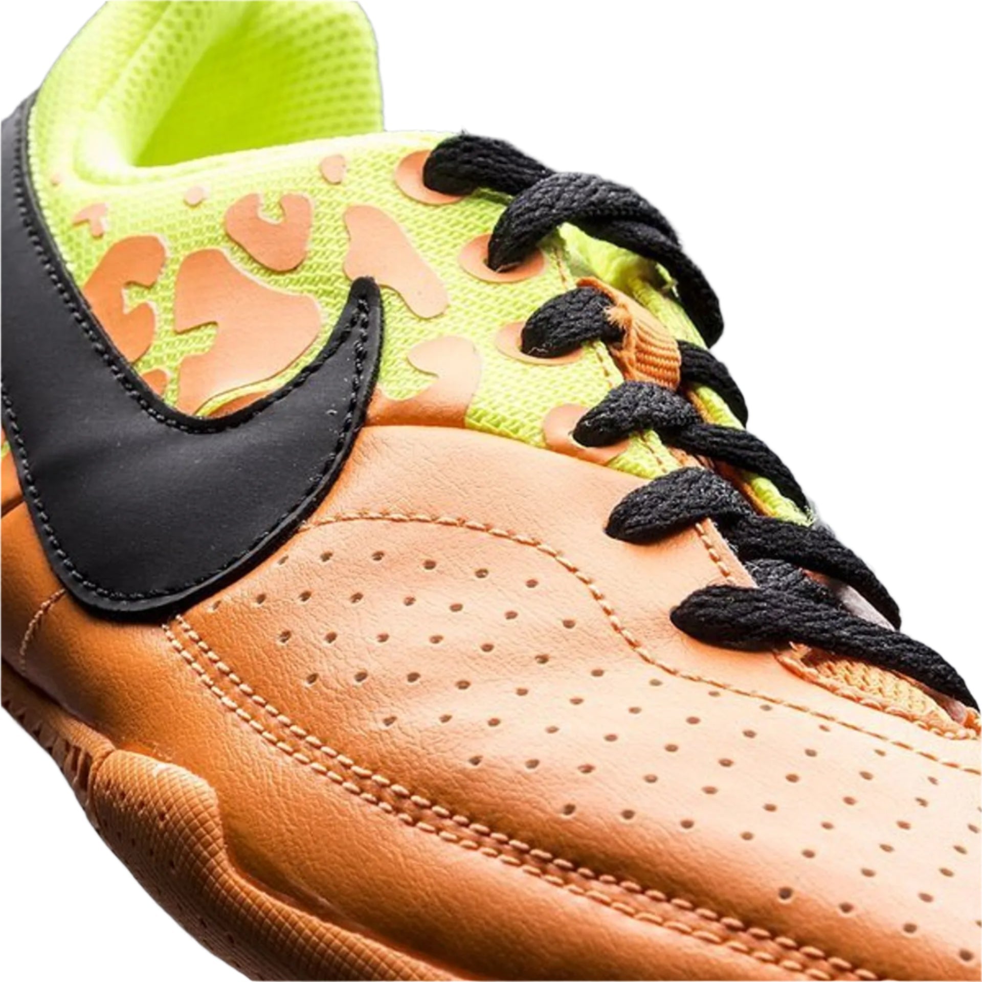 Nike JR Elastico II Indoor Soccer Shoes - Bright Citrus/Black/Volt - Best Buy Soccer