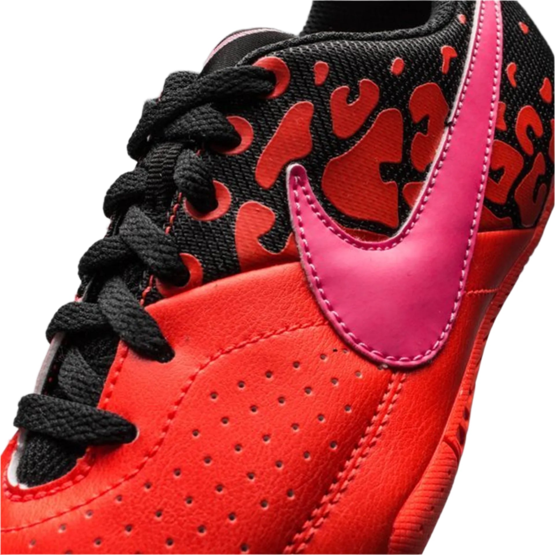 Nike JR Elastico II Indoor Soccer Shoes - Crimson/Pink Flash/Black - Best Buy Soccer