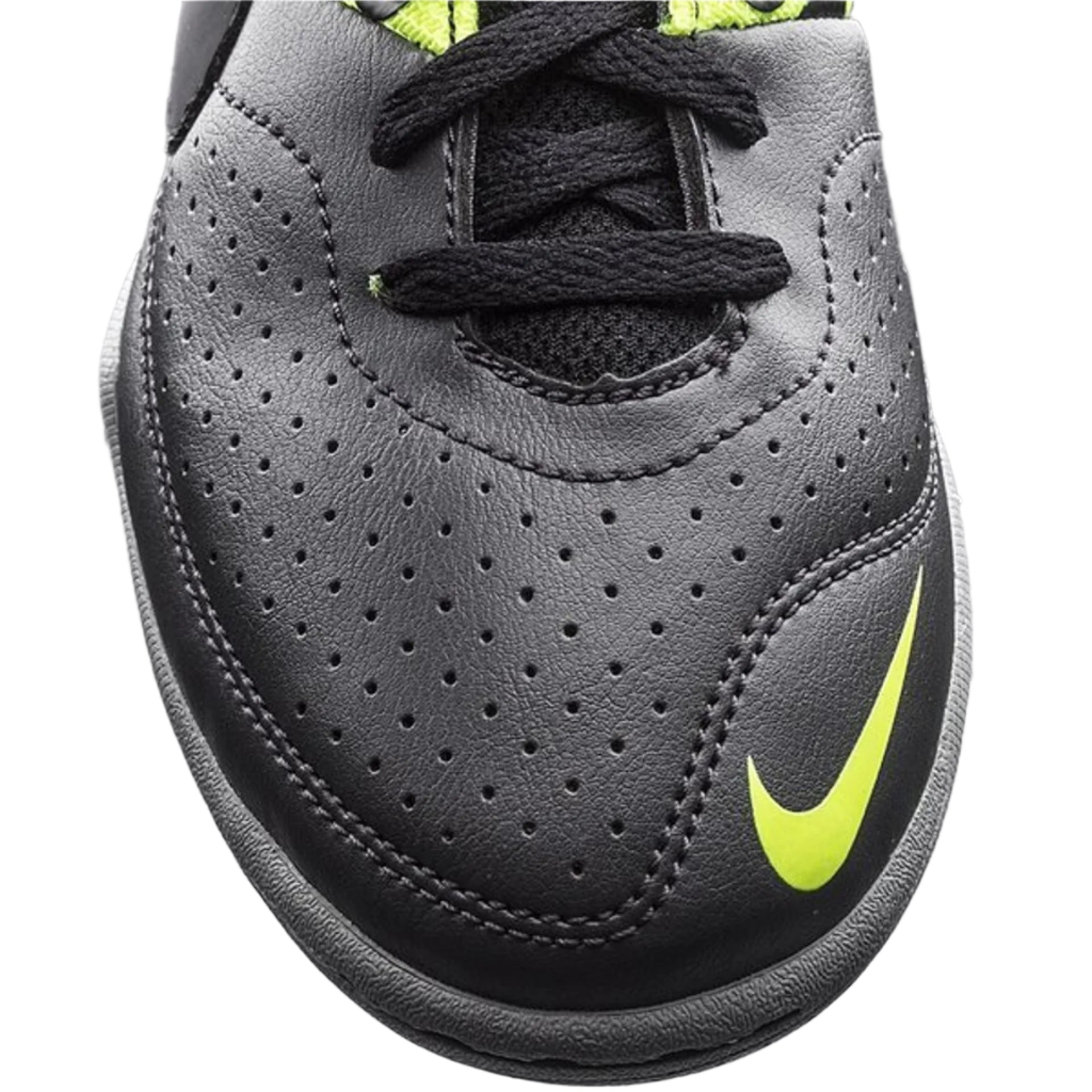 Nike JR Elastico II Indoor Soccer Shoes - Dark Charcoal/Black/Volt/Grey - Best Buy Soccer
