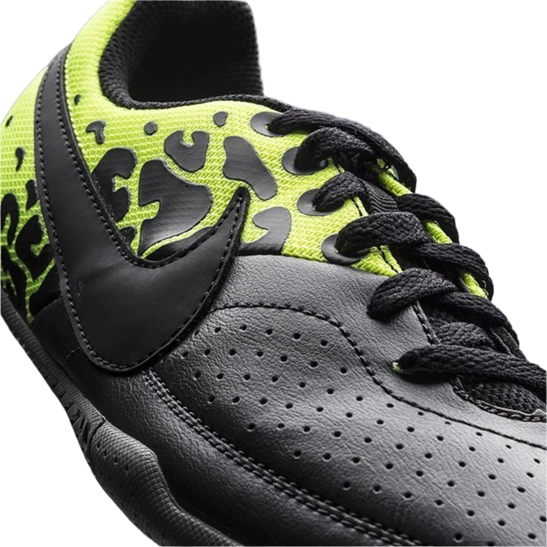 Nike JR Elastico II Indoor Soccer Shoes - Dark Charcoal/Black/Volt/Grey - Best Buy Soccer