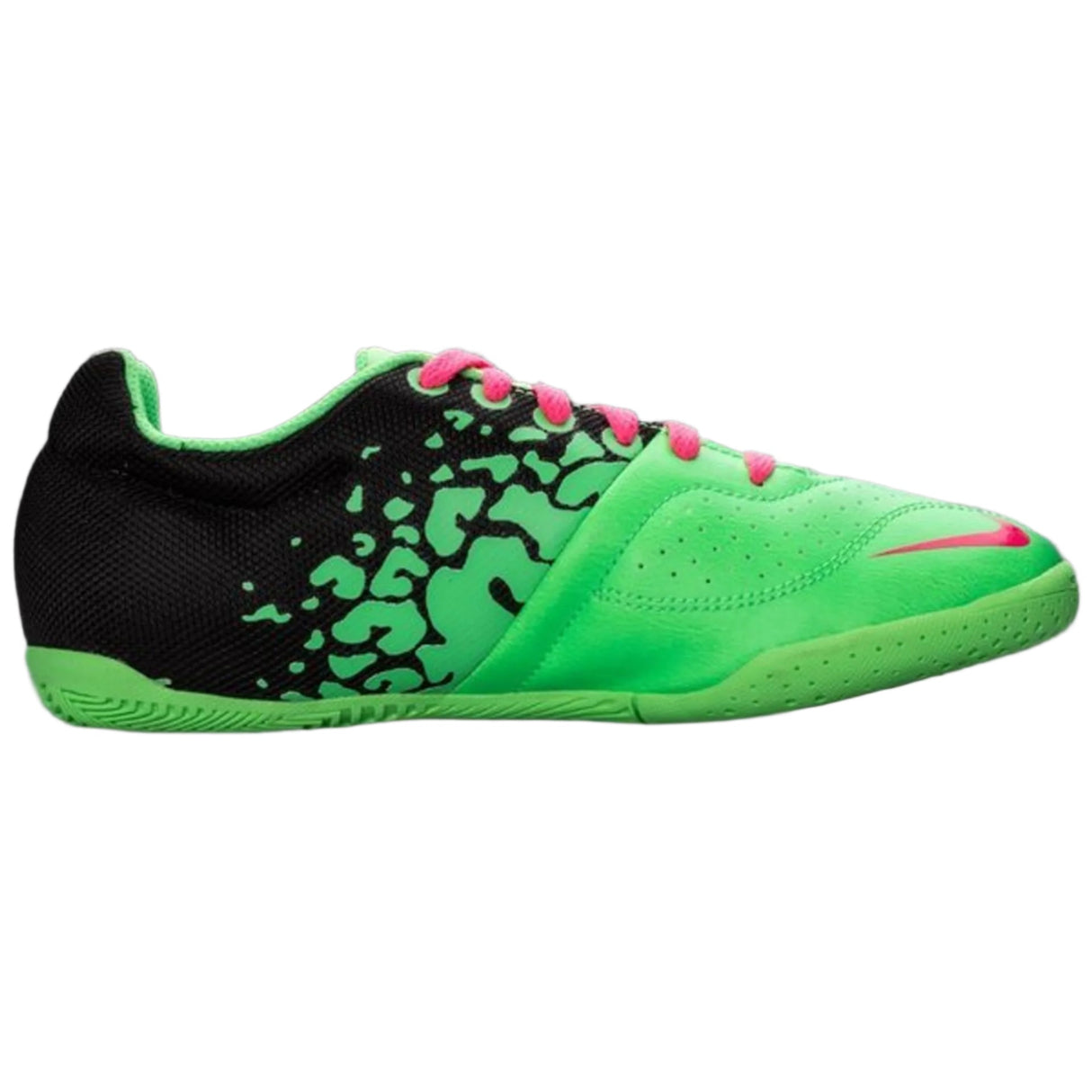 Nike JR Elastico II Indoor Soccer Shoes - Lime/Pink Flash/Black - Best Buy Soccer