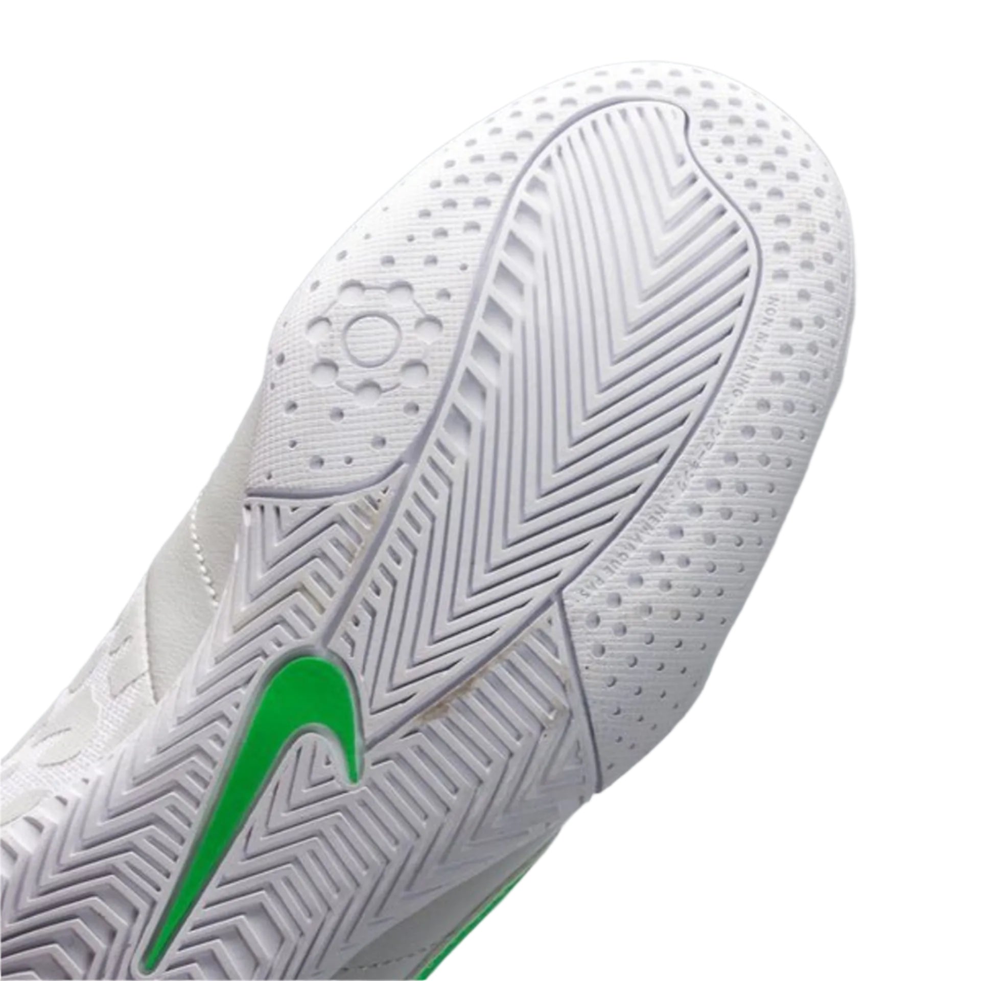 Nike JR Elastico II Indoor Soccer Shoes - Pure Platinum/Pison Green/Volt - Best Buy Soccer