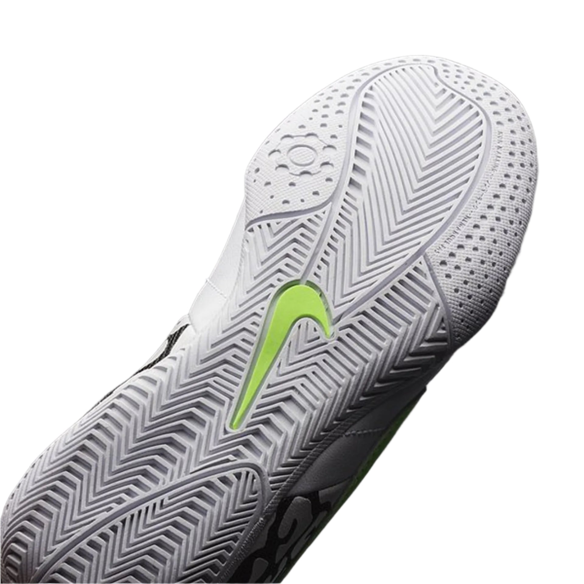 Nike JR Elastico II Indoor Soccer Shoes - White/Flash Lime/Black - Best Buy Soccer