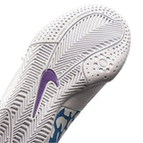 Nike JR Elastico II Indoor Soccer Shoes - White/Laser Purple/Blue Hero - Best Buy Soccer