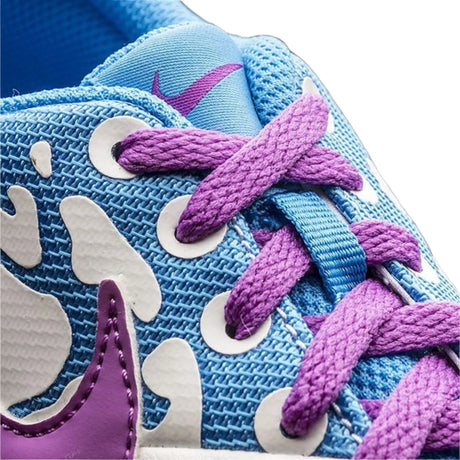 Nike JR Elastico II Indoor Soccer Shoes - White/Laser Purple/Blue Hero - Best Buy Soccer