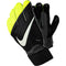 Nike JR Grip Goalkeeper Gloves Black/Volt