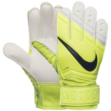 Nike JR Grip Goalkeeper Gloves Volt/White - Best Buy Soccer