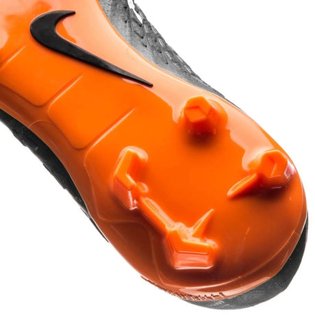 Nike JR Hypervenom Phantom 3 Elite DF FG - Dark Grey/Total Orange/White - Best Buy Soccer