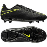 Nike JR Hypervenom Phelon II FG Soccer Cleats - Black/Volt - Best Buy Soccer