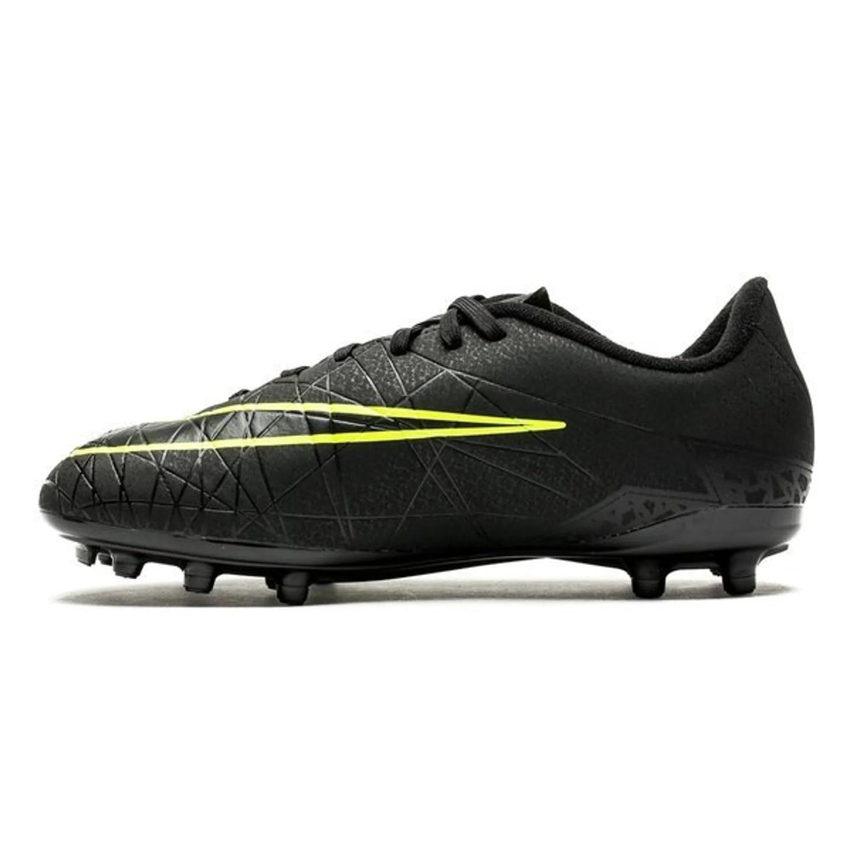 Nike JR Hypervenom Phelon II FG Soccer Cleats - Black/Volt - Best Buy Soccer