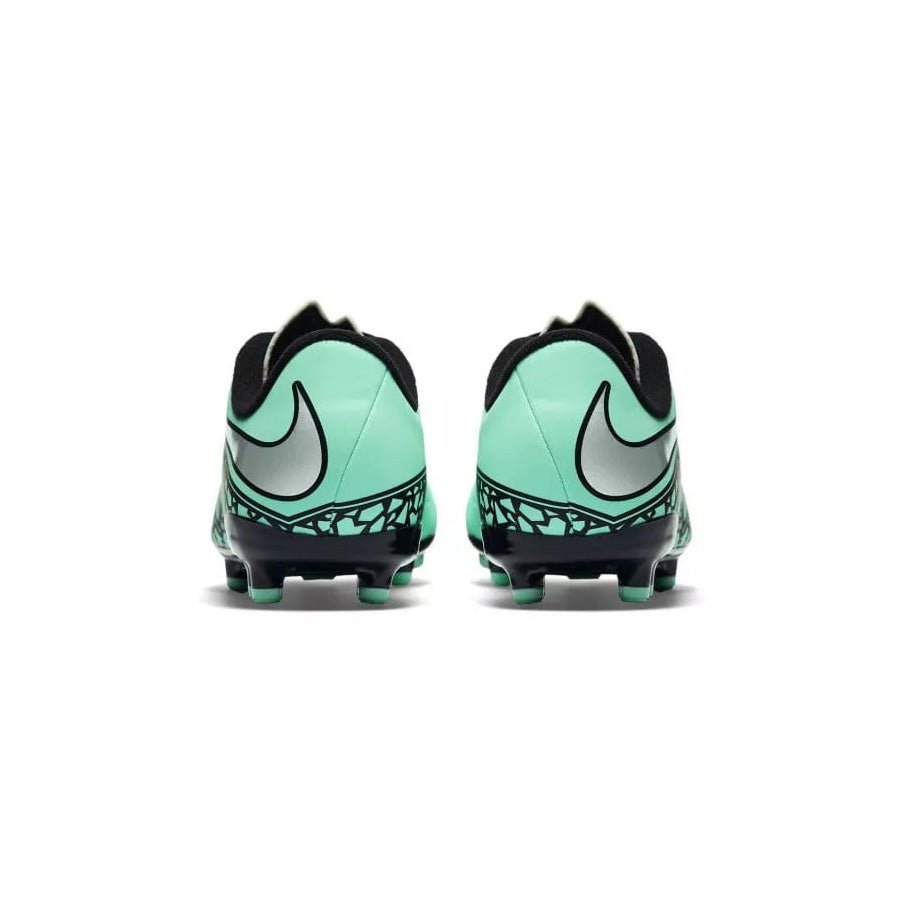 Nike JR Hypervenom Phelon II FG Soccer Cleats - Green Glow/Hyper Orange/Metallic Silver - Best Buy Soccer