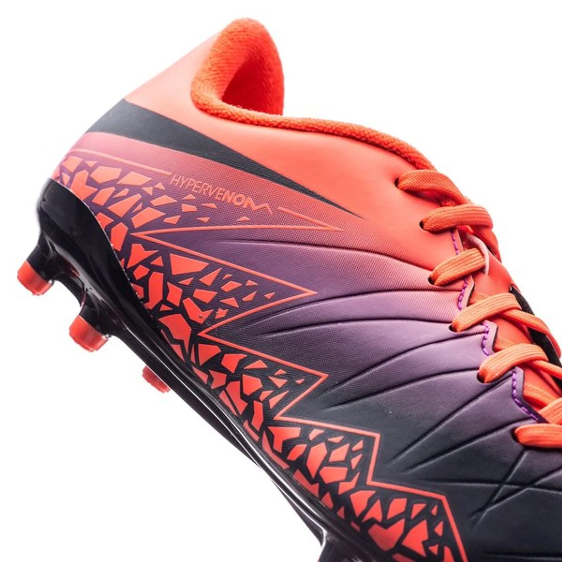 Nike JR Hypervenom Phelon II FG Soccer Cleats - Total Crimson/Obsidian/Vivid Purple - Best Buy Soccer