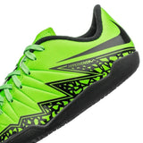 Nike JR HyperVenom Phelon II IC Indoor Shoes - Green Strike/Black - Best Buy Soccer