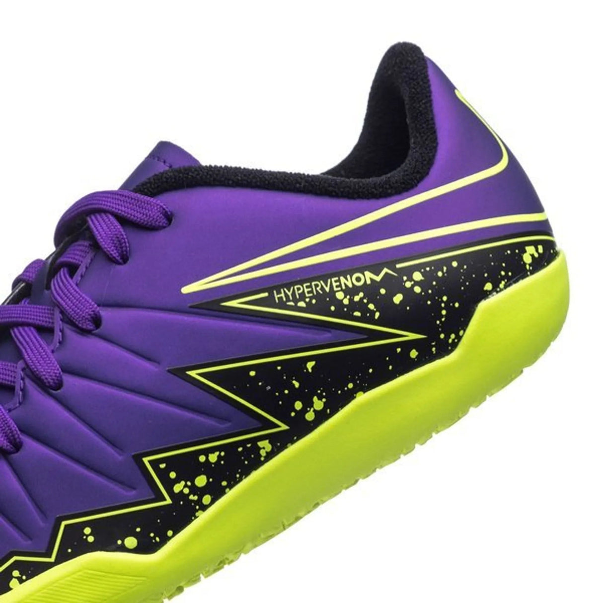 Nike JR HyperVenom Phelon II IC Indoor Shoes - Hyper Grape/Black - Best Buy Soccer