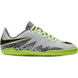 Nike JR HyperVenom Phelon II IC Indoor Shoes - Pure Platinum/Black/Green - Best Buy Soccer