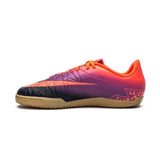 Nike JR HyperVenom Phelon II IC Indoor Shoes - Total Crimson/Obsidian/Vivid Purple - Best Buy Soccer