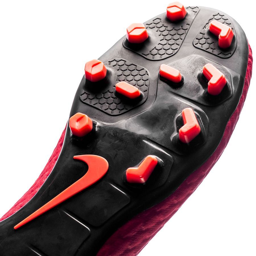 Nike JR Hypervenom Phelon III Soccer Cleats Red/Black/Crimson - Best Buy Soccer