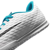 Nike Jr HypervenomX Phade III IC Indoor Soccer Shoes - White/Black/Photo Blue - Best Buy Soccer