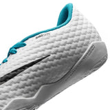 Nike Jr HypervenomX Phelon III IC Indoor Soccer Shoes - White/Black/Photo Blue - Best Buy Soccer