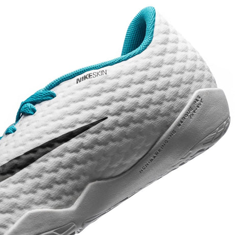 Nike Jr HypervenomX Phelon III IC Indoor Soccer Shoes - White/Black/Photo Blue - Best Buy Soccer