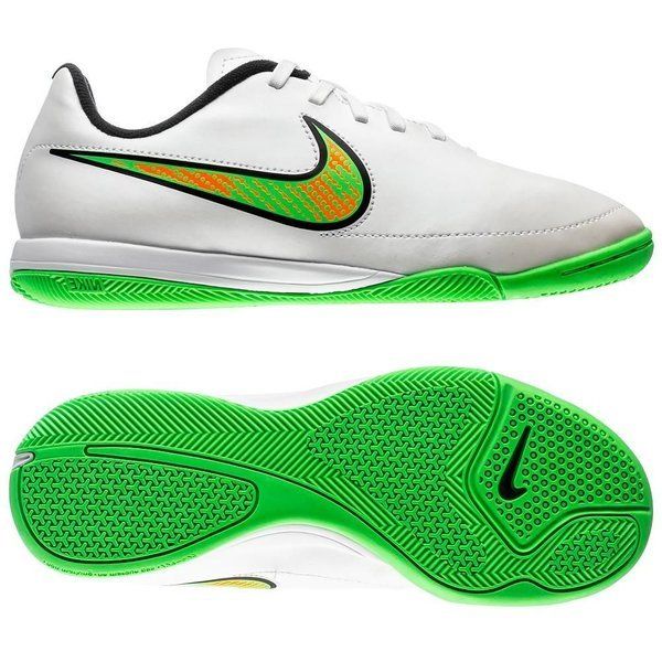 Nike JR Magista Onda IC Indoor Soccer Shoes - White/Black/Total Orange - Best Buy Soccer