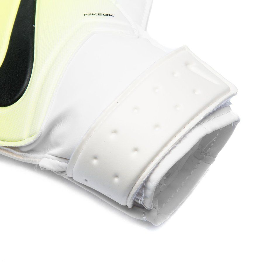Nike Jr Match Goalkeeper Gloves White/Volt - Best Buy Soccer