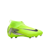 Nike Jr. Mercurial Superfly 10 Academy FG Firm Ground Soccer Cleats - Volt - Best Buy Soccer