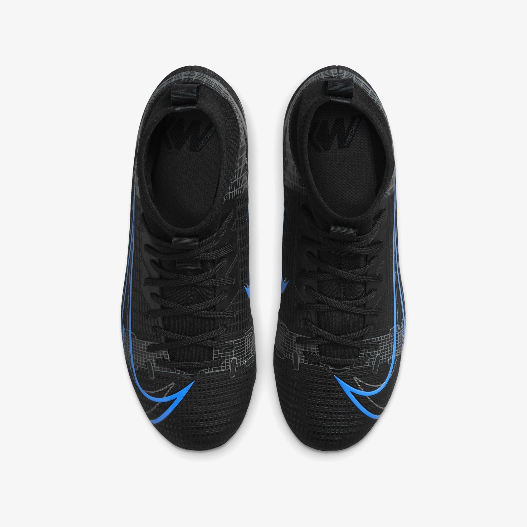 Nike JR Mercurial Superfly 8 Academy Firm Ground Soccer Cleats - Black/Iron Grey - Best Buy Soccer