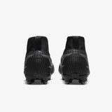 Nike JR Mercurial Superfly 8 Academy Firm Ground Soccer Cleats - Black/Iron Grey - Best Buy Soccer