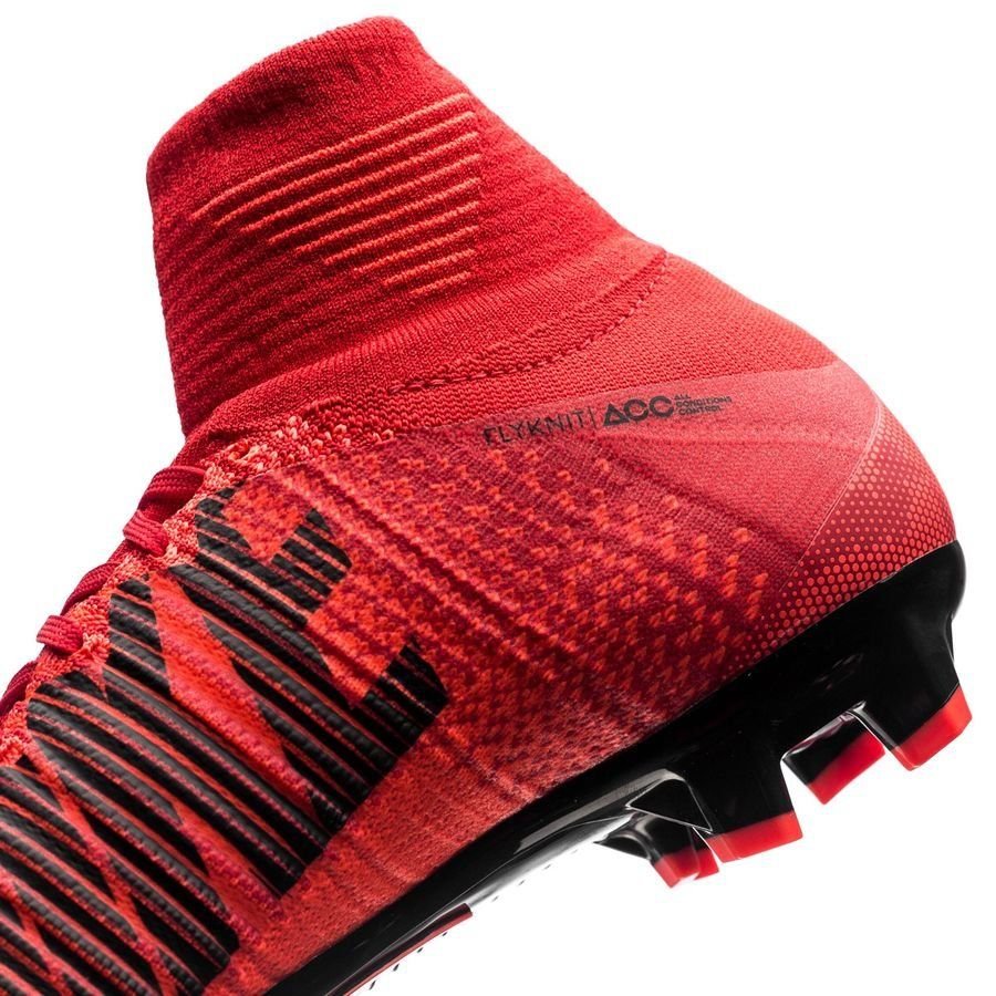 Nike JR Mercurial Superfly V FG Fire Firm Ground Soccer Cleats - Red/Black/Crimson - Best Buy Soccer