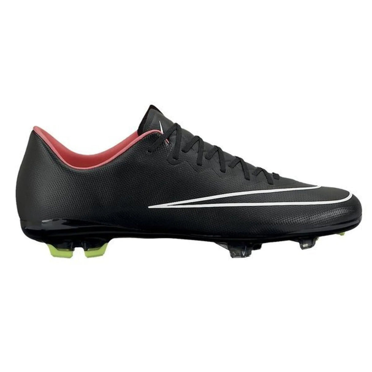 Nike JR Mercurial Vapor X FG Firm Ground Soccer Cleats - Black/Hyper Pink - Best Buy Soccer