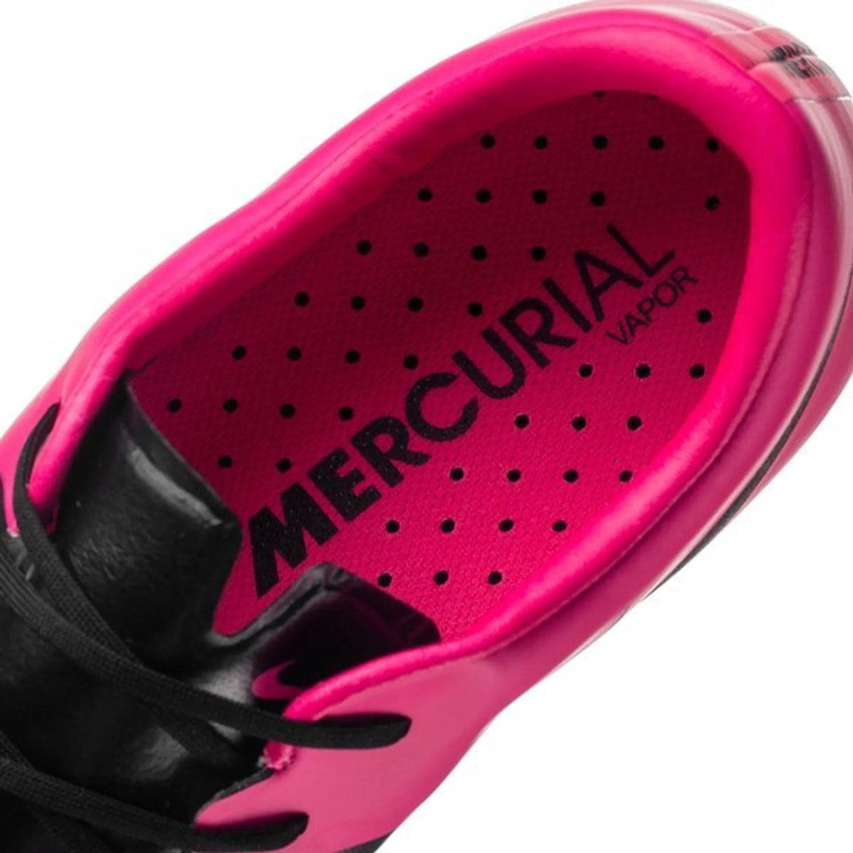 Nike JR Mercurial Vapor X FG Firm Ground Soccer Cleats - Black/Hyper Pink - Best Buy Soccer
