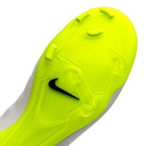 Nike JR Mercurial Vapor X FG Firm Ground Soccer Cleats - White/Volt/Hyper Pink/Black - Best Buy Soccer