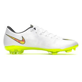 Nike JR Mercurial Vapor X FG Firm Ground Soccer Cleats - White/Volt/Hyper Pink/Black - Best Buy Soccer