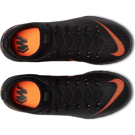 Nike Jr. MercurialX Superfly VI Academy Turf Soccer Boots Black/Orange/White - Best Buy Soccer