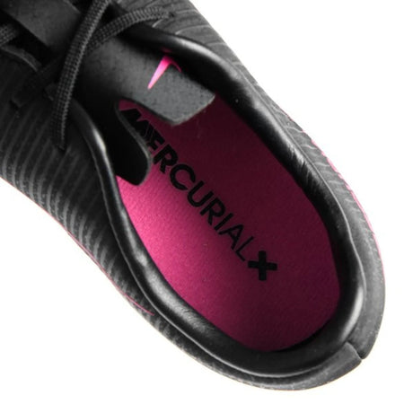 Nike Jr MercurialX Vapor XI IC Indoor Soccer Shoes - Black/Pink Blast - Best Buy Soccer
