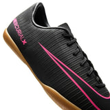 Nike Jr MercurialX Vapor XI IC Indoor Soccer Shoes - Black/Pink Blast - Best Buy Soccer