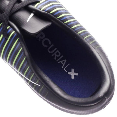 Nike Jr MercurialX Vapor XI IC Indoor Soccer Shoes - Black/White/Electric Green - Best Buy Soccer