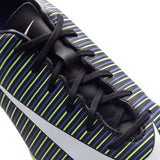 Nike Jr MercurialX Vapor XI IC Indoor Soccer Shoes - Black/White/Electric Green - Best Buy Soccer