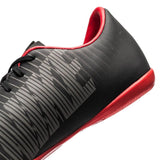 Nike Jr MercurialX Vapor XI IC Indoor Soccer Shoes - Black/White/Grey/Red - Best Buy Soccer