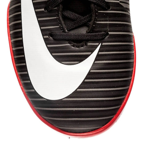 Nike Jr MercurialX Vapor XI IC Indoor Soccer Shoes - Black/White/Grey/Red - Best Buy Soccer