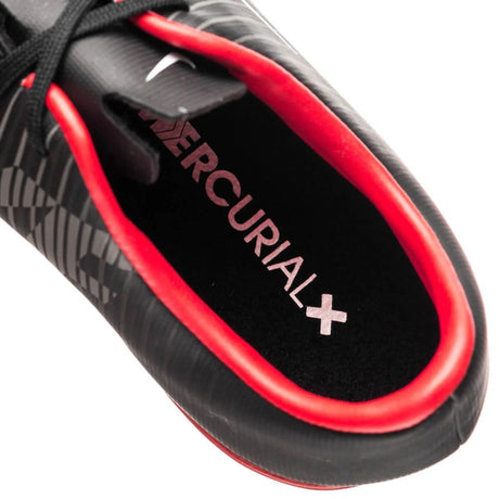 Nike Jr MercurialX Vapor XI IC Indoor Soccer Shoes - Black/White/Grey/Red - Best Buy Soccer